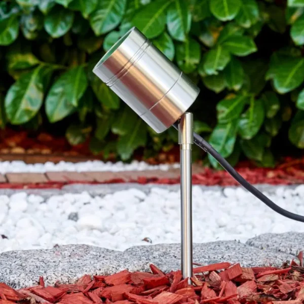 hofstein Pieu de jardin Froslev Chrome, 1 lumière* Lampes Modernes