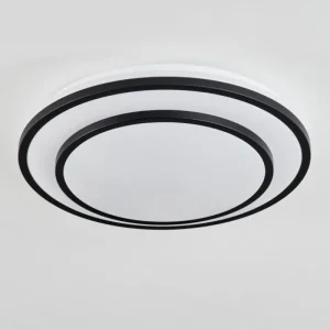 hofstein Plafonnier Almograve LED Blanc, 1 lumière, Télécommandes* Lampes Modernes