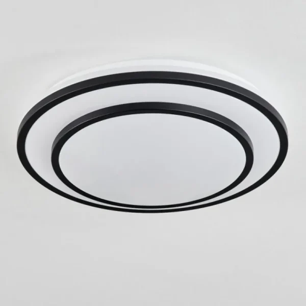 hofstein Plafonnier Almograve LED Blanc, 1 lumière, Télécommandes* Lampes Modernes