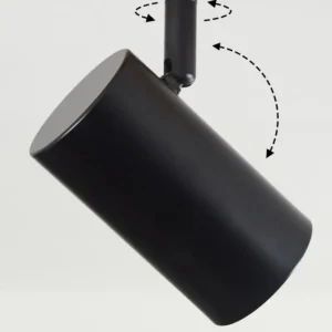 hofstein Plafonnier Arbrentin Écru, Noir, 2 lumières* Lampes Modernes