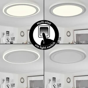 hofstein Plafonnier Audrieu LED Blanc, 2 lumières* Lampes Modernes