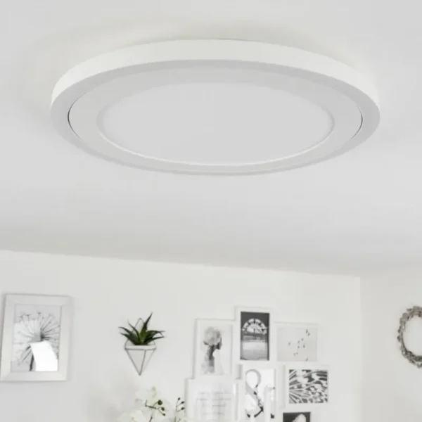 hofstein Plafonnier Audrieu LED Blanc, 2 lumières* Lampes Modernes