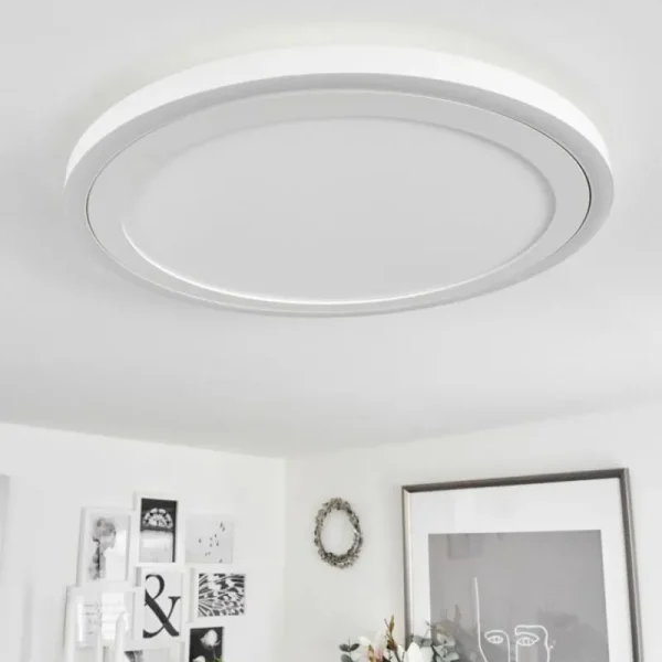 hofstein Plafonnier Audrieu LED Blanc, 2 lumières* Lampes Modernes