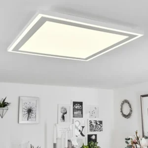 hofstein Plafonnier Audrieu LED Blanc, 2 lumières* Lampes Modernes