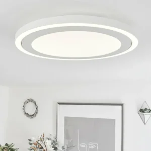 hofstein Plafonnier Audrieu LED Blanc, 2 lumières* Lampes Modernes
