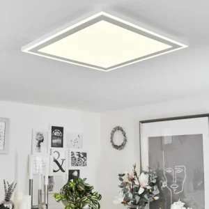 hofstein Plafonnier Audrieu LED Blanc, 2 lumières* Lampes Modernes