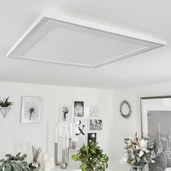 hofstein Plafonnier Audrieu LED Blanc, 2 lumières* Lampes Modernes