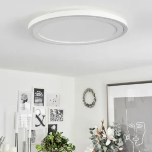 hofstein Plafonnier Audrieu LED Blanc, 2 lumières* Lampes Modernes