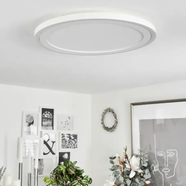 hofstein Plafonnier Audrieu LED Blanc, 2 lumières* Lampes Modernes