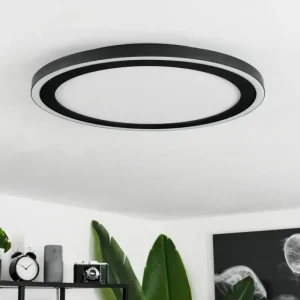 hofstein Plafonnier Audrieu LED Noir, Blanc, 2 lumières* Lampes Modernes