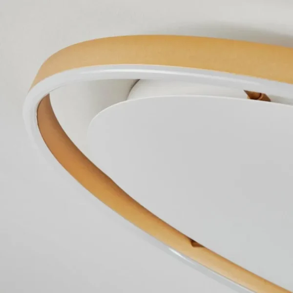 hofstein Plafonnier Barril LED Blanc, 1 lumière* Lampes Modernes