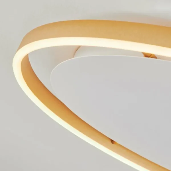 hofstein Plafonnier Barril LED Blanc, 1 lumière* Lampes Modernes