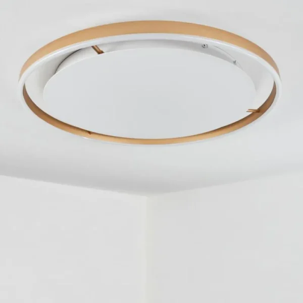 hofstein Plafonnier Barril LED Blanc, 1 lumière* Lampes Modernes