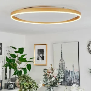 hofstein Plafonnier Barril LED Blanc, 1 lumière* Lampes Modernes