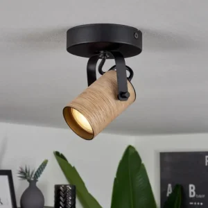 hofstein Plafonnier Beleco Écru, Noir, 1 lumière* Lampes Modernes