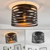 hofstein Plafonnier Bust Noir, 1 lumière* Lampes Modernes