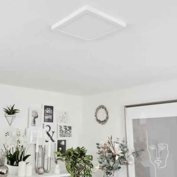 hofstein Plafonnier Canditas LED Blanc, 1 lumière* Lampes Modernes