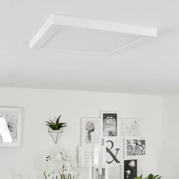 hofstein Plafonnier Canditas LED Blanc, 1 lumière* Lampes Modernes