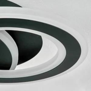 hofstein Plafonnier Casaldelo LED Anthracite, 1 lumière* Lampes Modernes