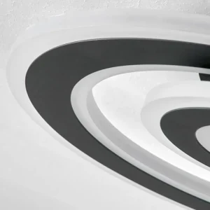 hofstein Plafonnier Casaldelo LED Anthracite, 1 lumière* Lampes Modernes