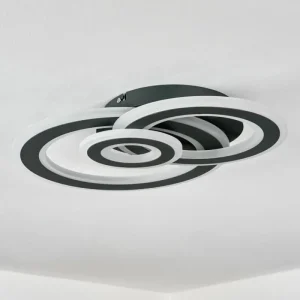 hofstein Plafonnier Casaldelo LED Anthracite, 1 lumière* Lampes Modernes