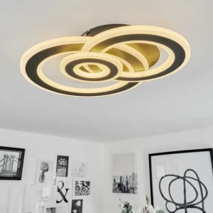 hofstein Plafonnier Casaldelo LED Anthracite, 1 lumière* Lampes Modernes