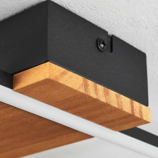 hofstein Plafonnier Courceaux LED Écru, Noir, 1 lumière* Lampes Modernes