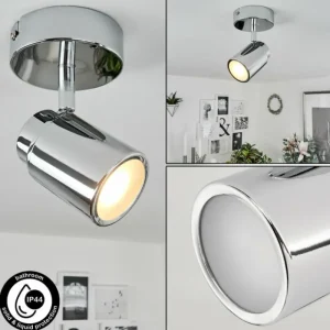 hofstein Plafonnier Douarnenez Chrome, 1 lumière* Lampes Modernes