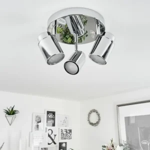hofstein Plafonnier Douarnenez Chrome, 3 lumières* Lampes Modernes