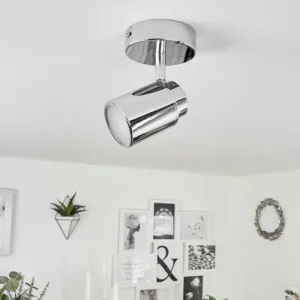 hofstein Plafonnier Douarnenez Chrome, 1 lumière* Lampes Modernes
