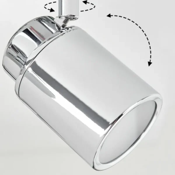 hofstein Plafonnier Douarnenez Chrome, 3 lumières* Lampes Modernes