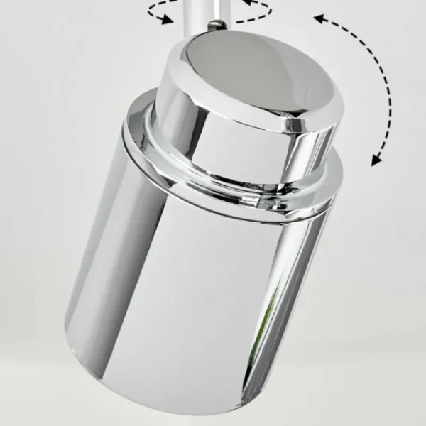 hofstein Plafonnier Douarnenez Chrome, 4 lumières* Lampes Modernes