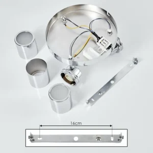 hofstein Plafonnier Douarnenez Chrome, 3 lumières* Lampes Modernes