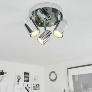 hofstein Plafonnier Douarnenez Chrome, 3 lumières* Lampes Modernes