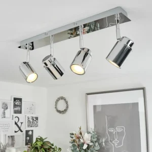 hofstein Plafonnier Douarnenez Chrome, 4 lumières* Lampes Modernes