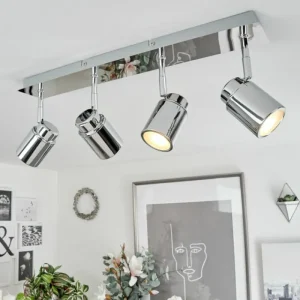 hofstein Plafonnier Douarnenez Chrome, 4 lumières* Lampes Modernes