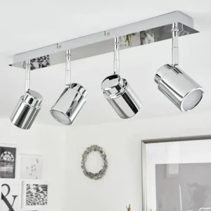 hofstein Plafonnier Douarnenez Chrome, 4 lumières* Lampes Modernes