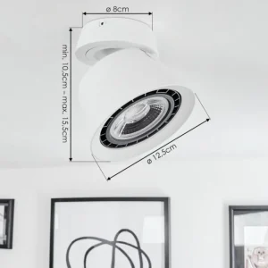 hofstein Plafonnier Especiosa Blanc, 1 lumière* Lampes Modernes