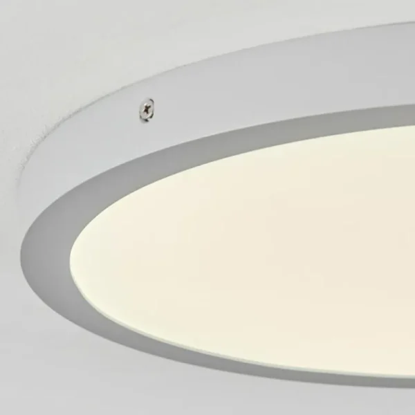 hofstein Plafonnier Finsrud LED Argenté, 1 lumière* Lampes Modernes