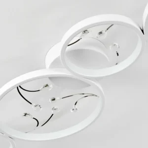 hofstein Plafonnier Fombillou LED Blanc, 1 lumière* Lampes Modernes