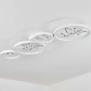 hofstein Plafonnier Fombillou LED Blanc, 1 lumière* Lampes Modernes