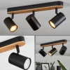 hofstein Plafonnier Gandufe Écru, Noir, 3 lumières* Lampes Modernes