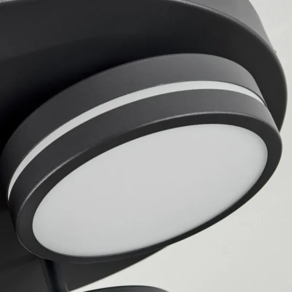 hofstein Plafonnier Huallilemu LED Noir, 3 lumières* Lampes Modernes