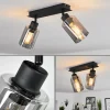 hofstein Plafonnier Hunouri Noir, 2 lumières* Lampes Modernes