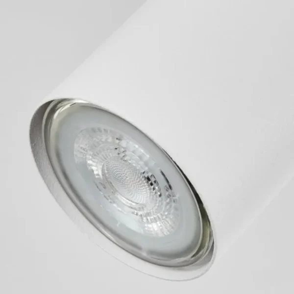 hofstein Plafonnier Javel Chrome, Blanc, 6 lumières* Lampes Modernes