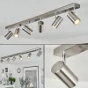 hofstein Plafonnier Javel Nickel mat, 6 lumières* Lampes Modernes