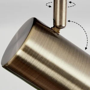 hofstein Plafonnier Javel Noir, 4 lumières* Lampes Modernes