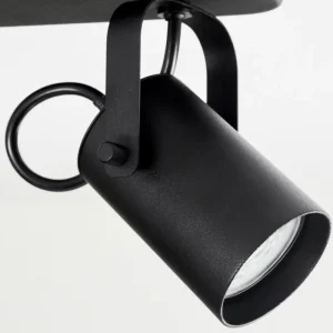 hofstein Plafonnier Kergus Noir, 4 lumières* Lampes Modernes