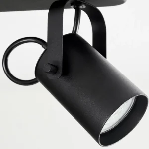 hofstein Plafonnier Kergus Noir, 2 lumières* Lampes Modernes