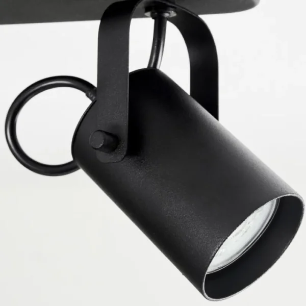 hofstein Plafonnier Kergus Noir, 2 lumières* Lampes Modernes